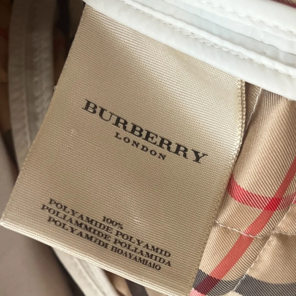 Burberry Womens White Jacket Size 6 - Picture 4 of 7